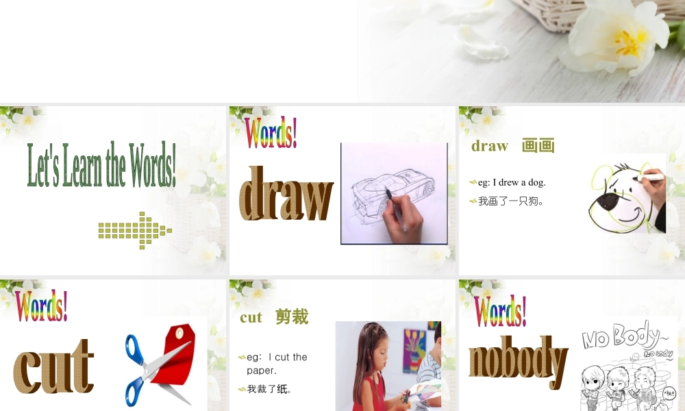 外研版小学英语课件-Module 8 Unit 2 I made a kite 课件1.ppt