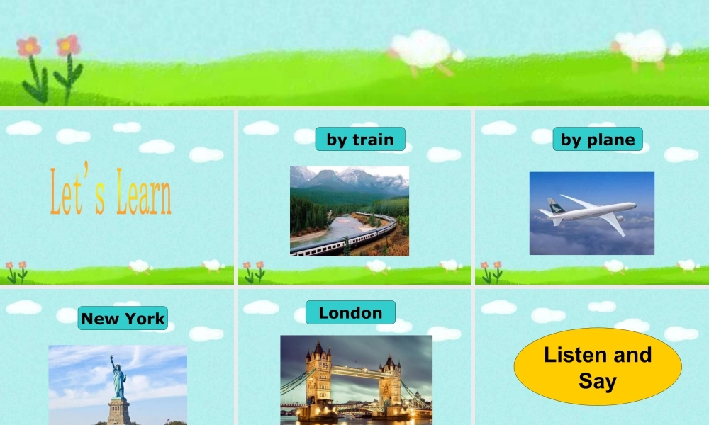 外研版小学英语课件-Module 9 Unit 1 Did he lived in New York 句型操练.ppt