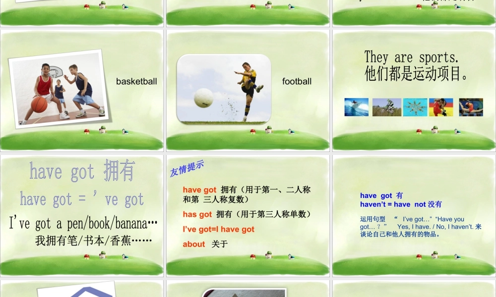 外研版小学英语课件-Module 9 Unit 1 I've got a new book 课件3.ppt