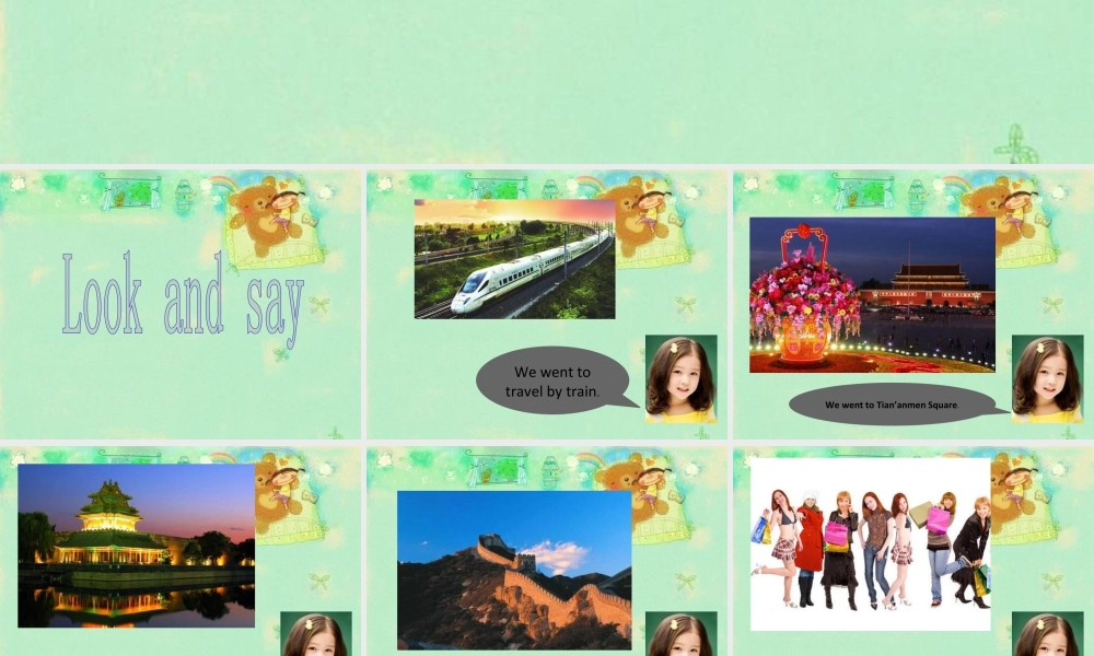 外研版小学英语课件-Module 9 Unit 2 Did you have a nice holiday 课件.ppt