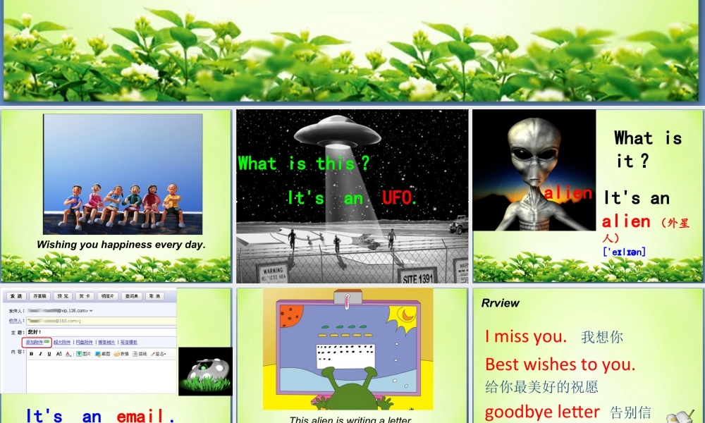外研版小学英语课件-Module 9 Unit 2 Wishing you happiness every day! 课件1.ppt