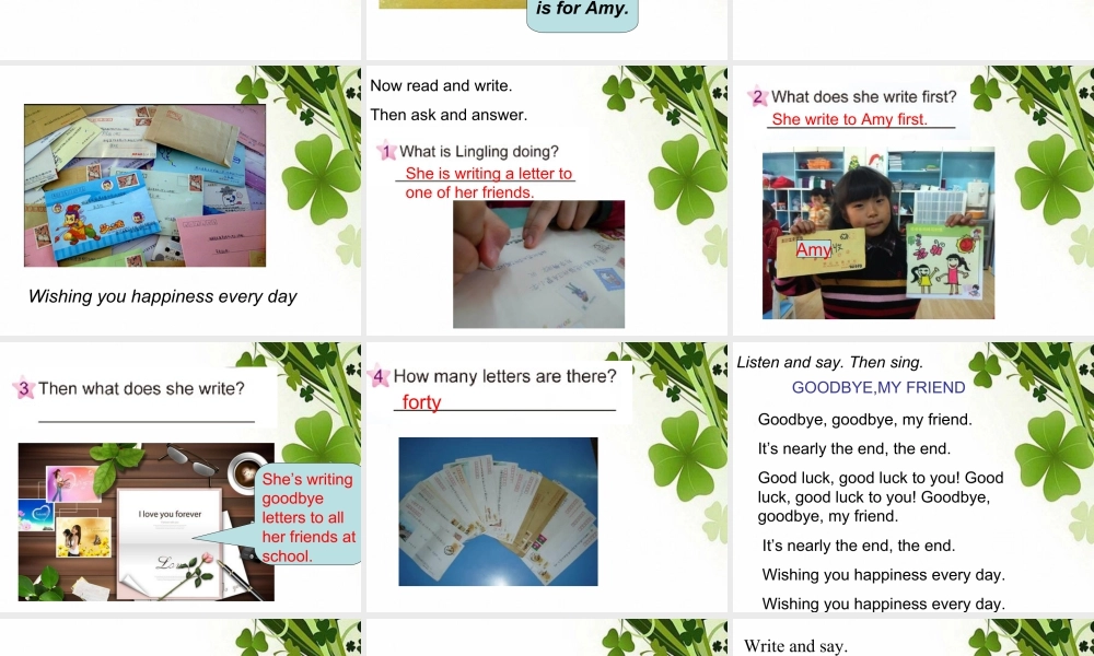 外研版小学英语课件-Module 9 Unit 2 Wishing you happiness every day! 课件2.ppt