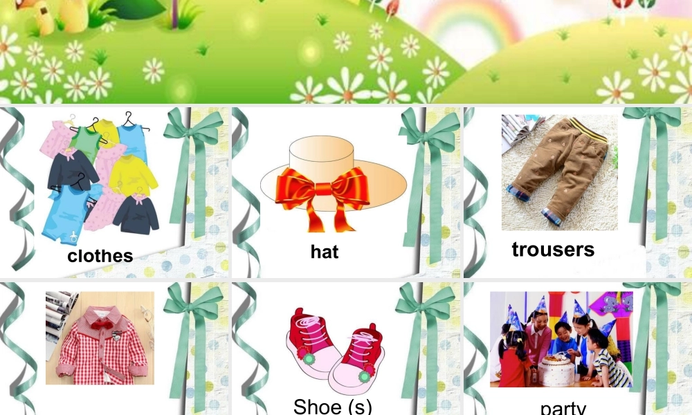 外研版小学英语课件-Module 10 Unit 1 Here's a red hat课件2.ppt