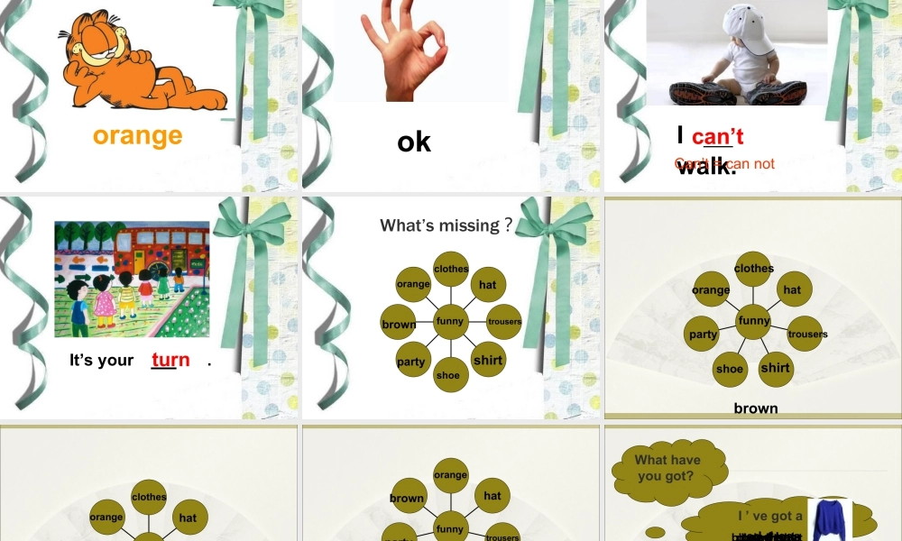 外研版小学英语课件-Module 10 Unit 1 Here's a red hat课件2.ppt