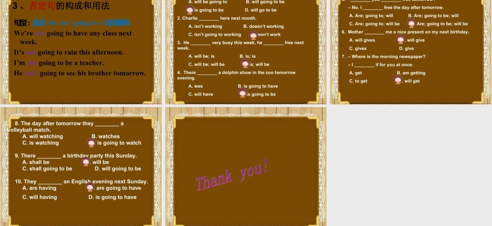 外研版小学英语课件-Module 10 Unit 1 We're going to different schools 课件2.ppt