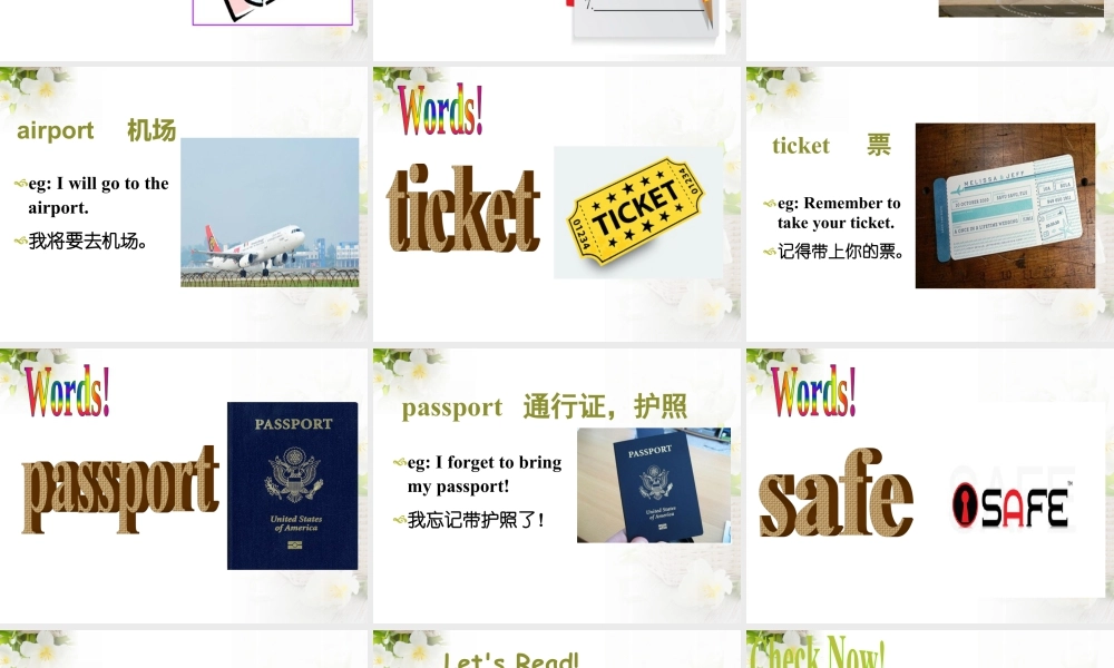 外研版小学英语课件-Module 10 Unit 1 Where are you going 课件1.ppt