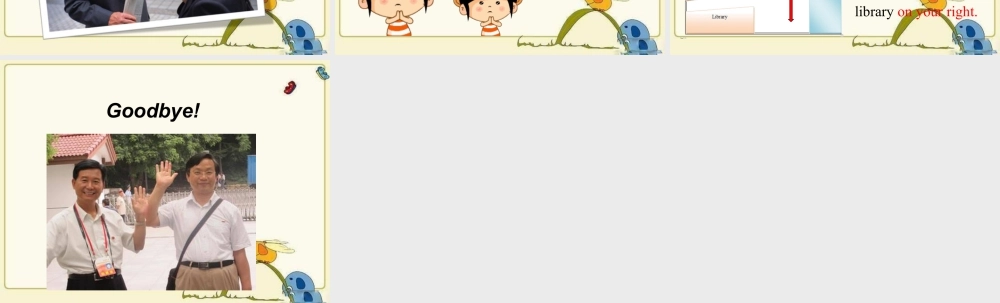 外研版小学英语课件-Module 10 Unit 2 Go straight on.ppt