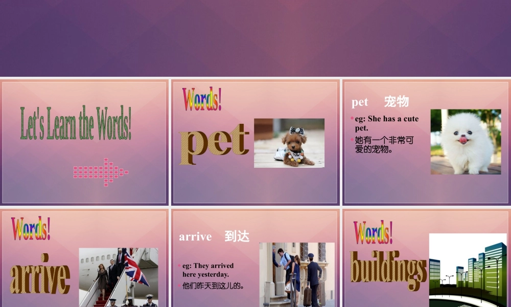 外研版小学英语课件-Module 10 Unit 2 I'm in New York now 课件1.ppt