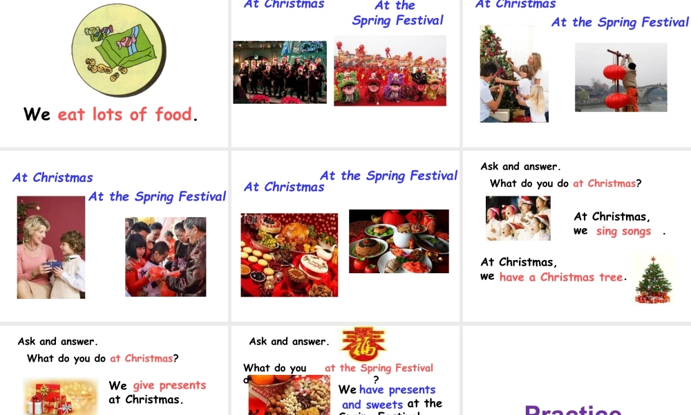 外研版小学英语课件-Module 10 Unit 2 Merry Christmas 课件.ppt