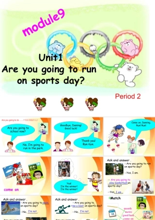 外研版小学英语课件-Unit 1 Are you going to run on sports day 课件 2.ppt