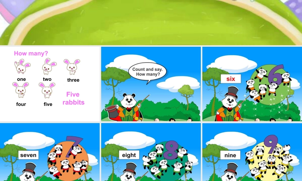 外研版小学英语课件-Unit 1 How many 课件 2.ppt