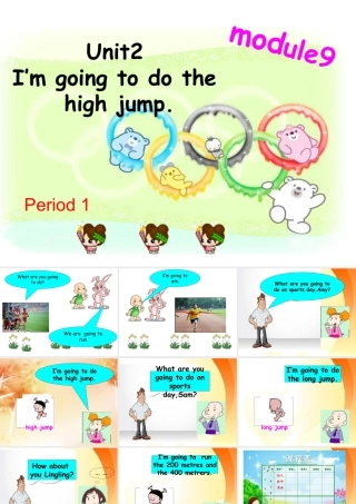 外研版小学英语课件-Unit 2 I'm going to do the high jump 课件 1.ppt