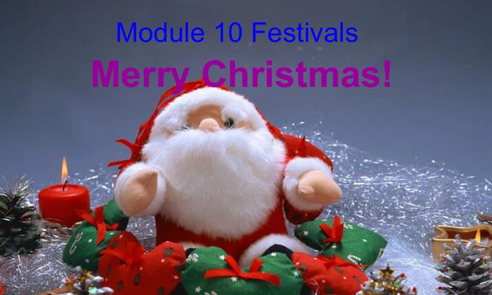 外研版小学英语课件-Unit 2 Merry Christmas 课件 2.ppt