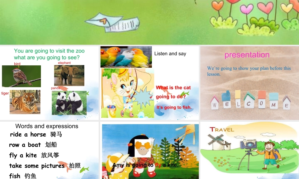 外研版小学英语课件-Unit 2 Sam is going to ride a horse 课件 1.ppt