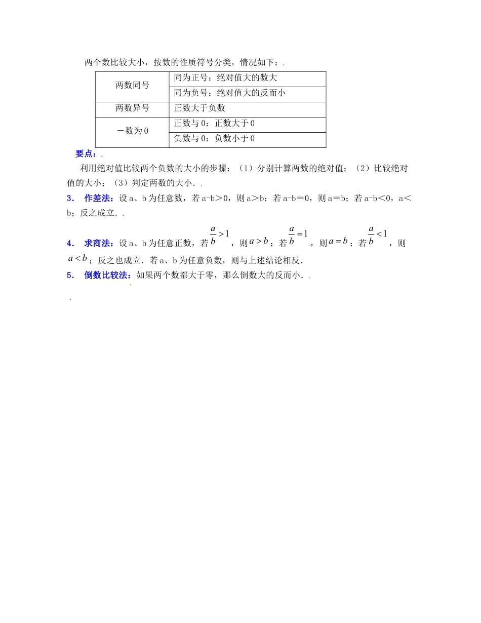 浙教版数学七年级上-第1章有理数（知识清单）-（浙教版）.docx_第3页