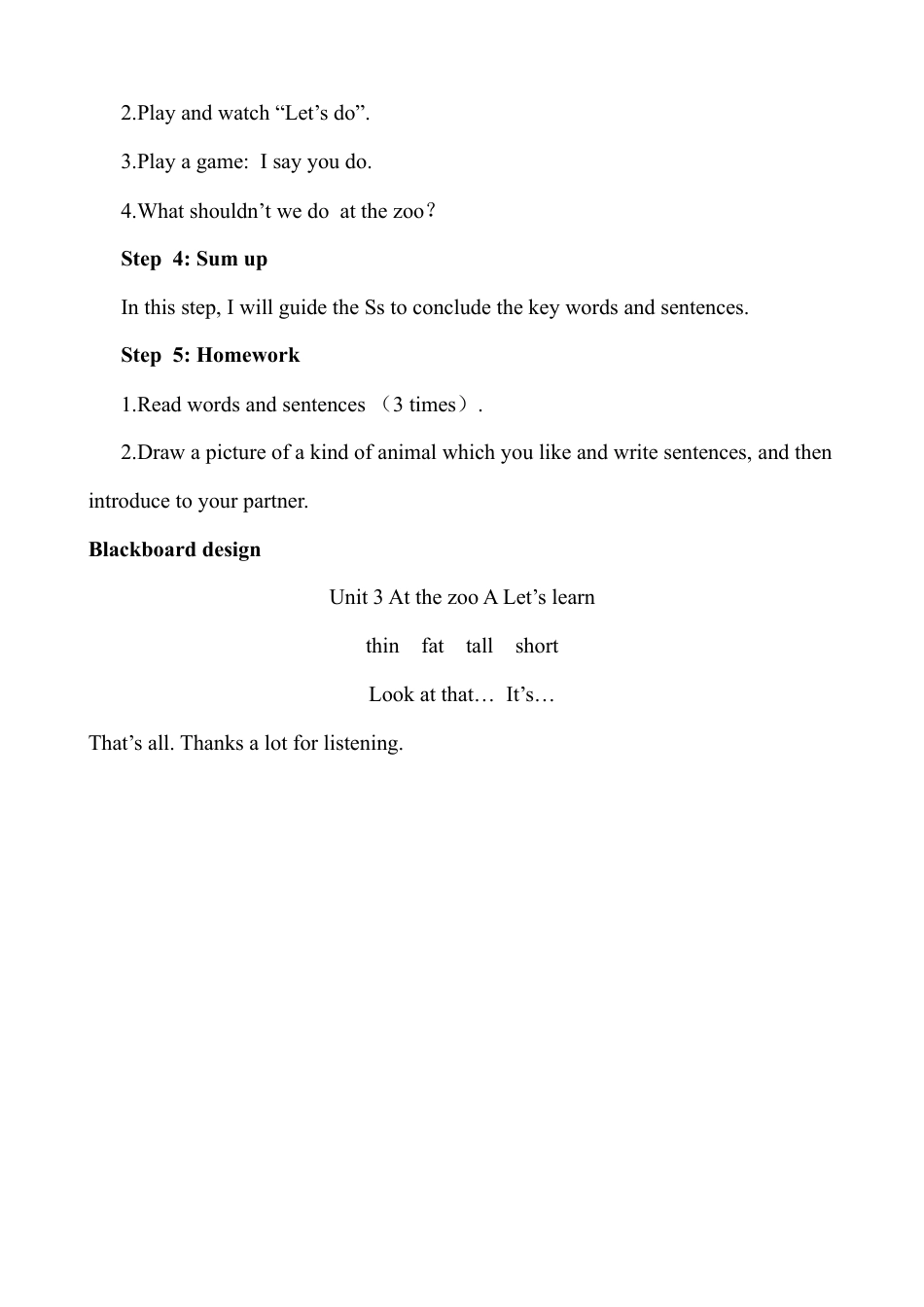 人教PEP三年级下Unit 3 A Let's learn(英文版).docx_第3页