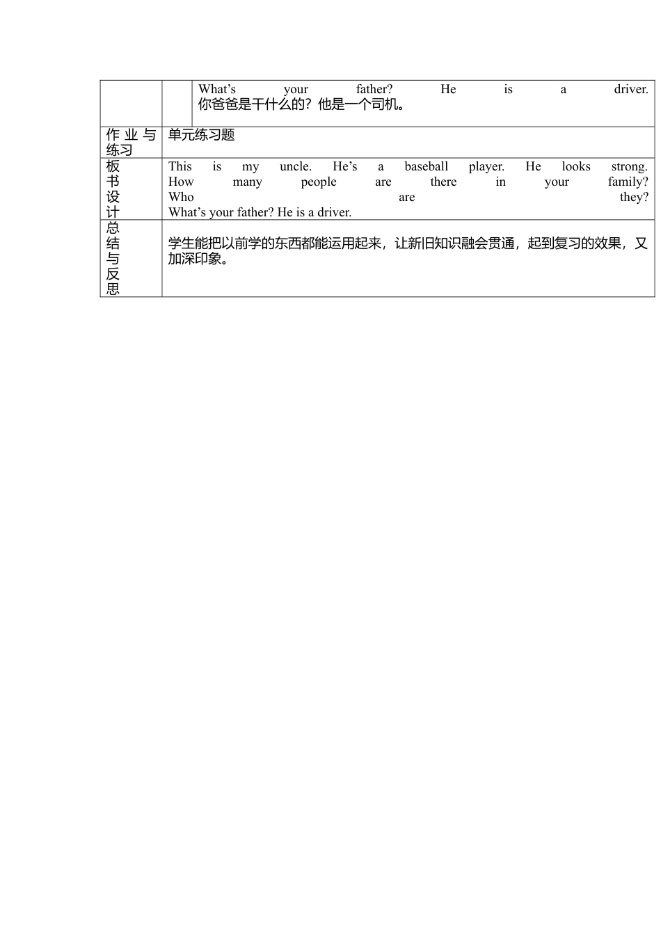 人教pep四年级上册-Unit 6 导学案 1.docx_第2页