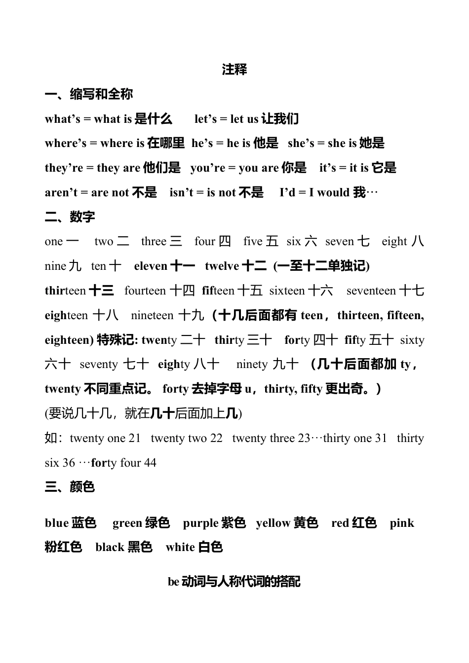 人教pep四年级上册-Unit 6单元句型总结.docx_第2页