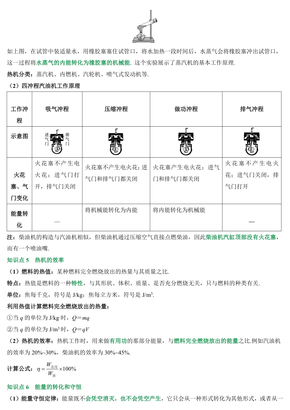 2026中考冲刺物理第6期：内能、电学、磁学核心考点.pdf_第2页
