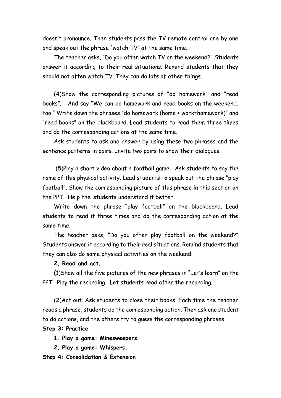 人教PEP英语五年级上册-Part B Let’s learn & Group work 教案.docx_第3页