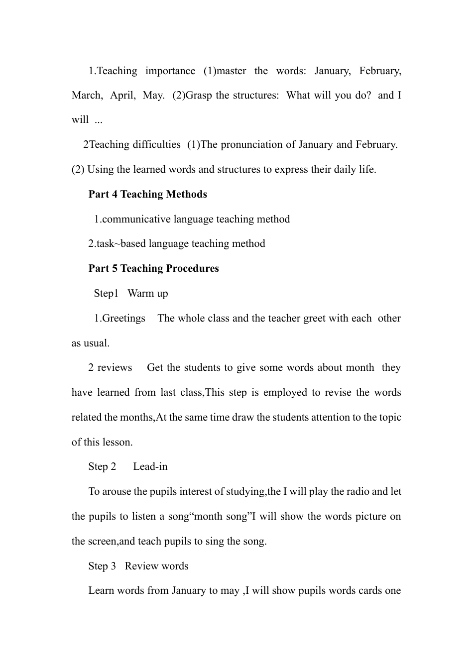 人教PEP英语五年级下册-Unit 3 B Let's learn&Read and Write（全英文说课稿）.docx_第2页