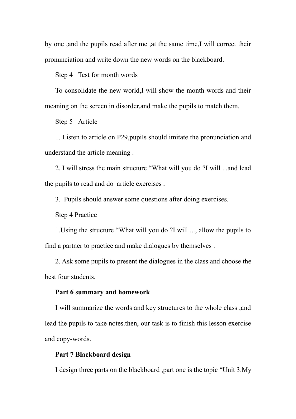 人教PEP英语五年级下册-Unit 3 B Let's learn&Read and Write（全英文说课稿）.docx_第3页