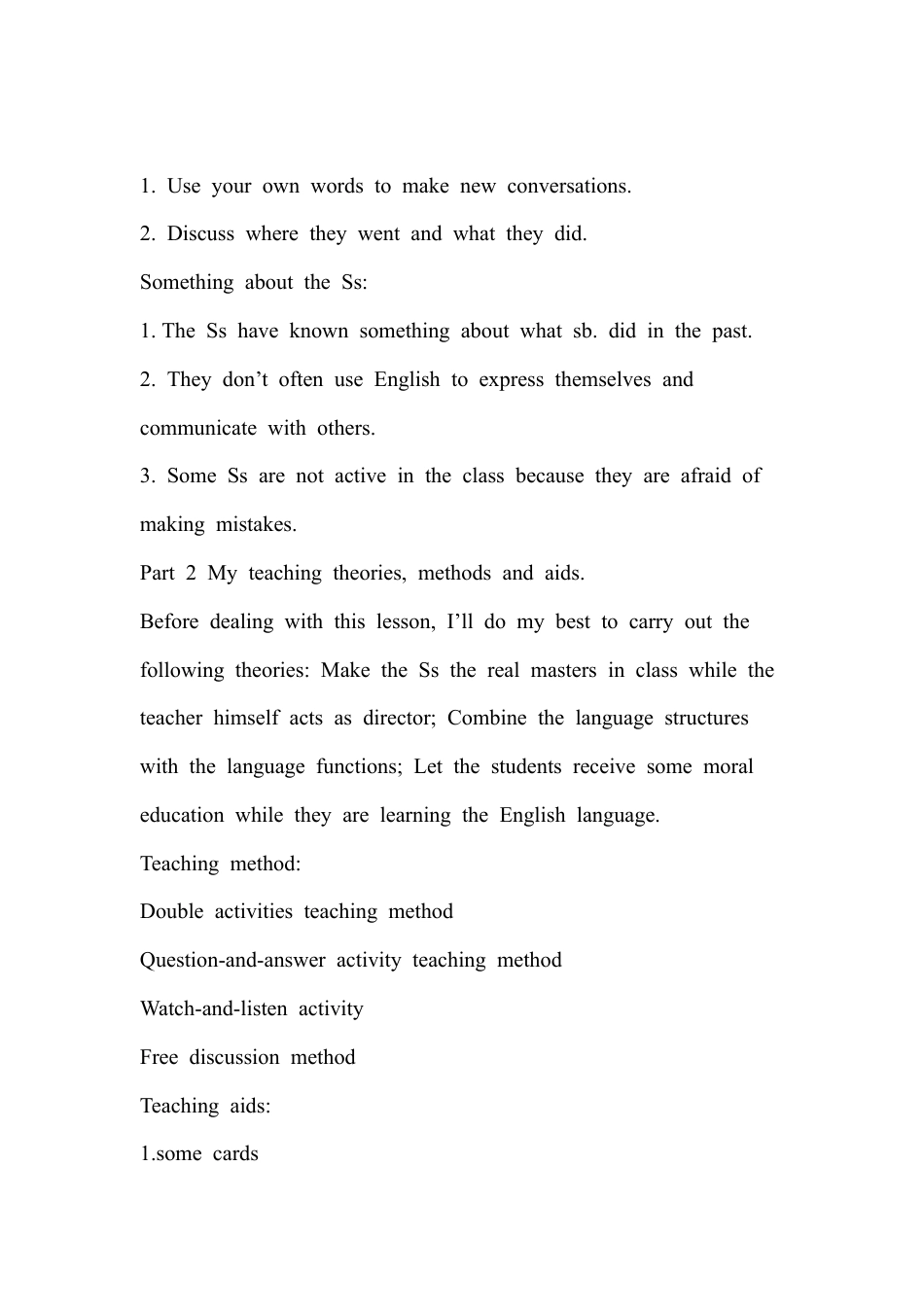 人教版小学英语六年级下册-Unit 3 A Let's learn 英文说课稿.docx_第2页