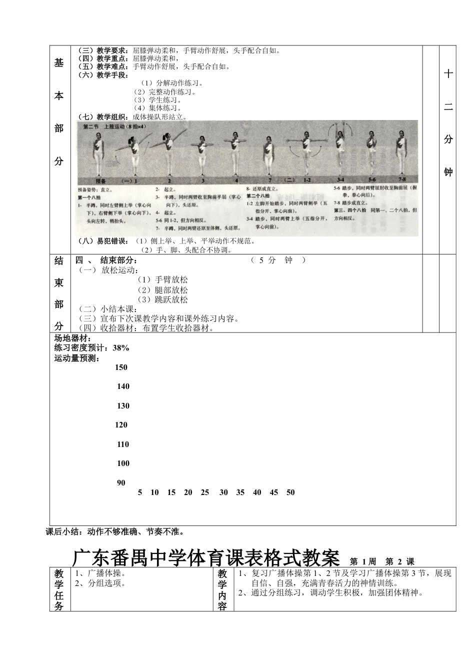 高一年级《青春的活力》单元教学计划.docx_第2页