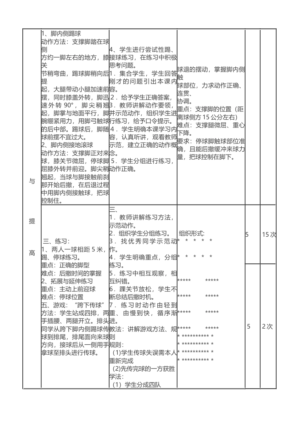 八年级足球优质课教案.docx_第2页