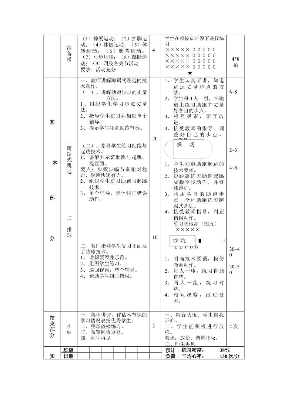 初三《体育与健康》教案-第5次课.docx_第2页