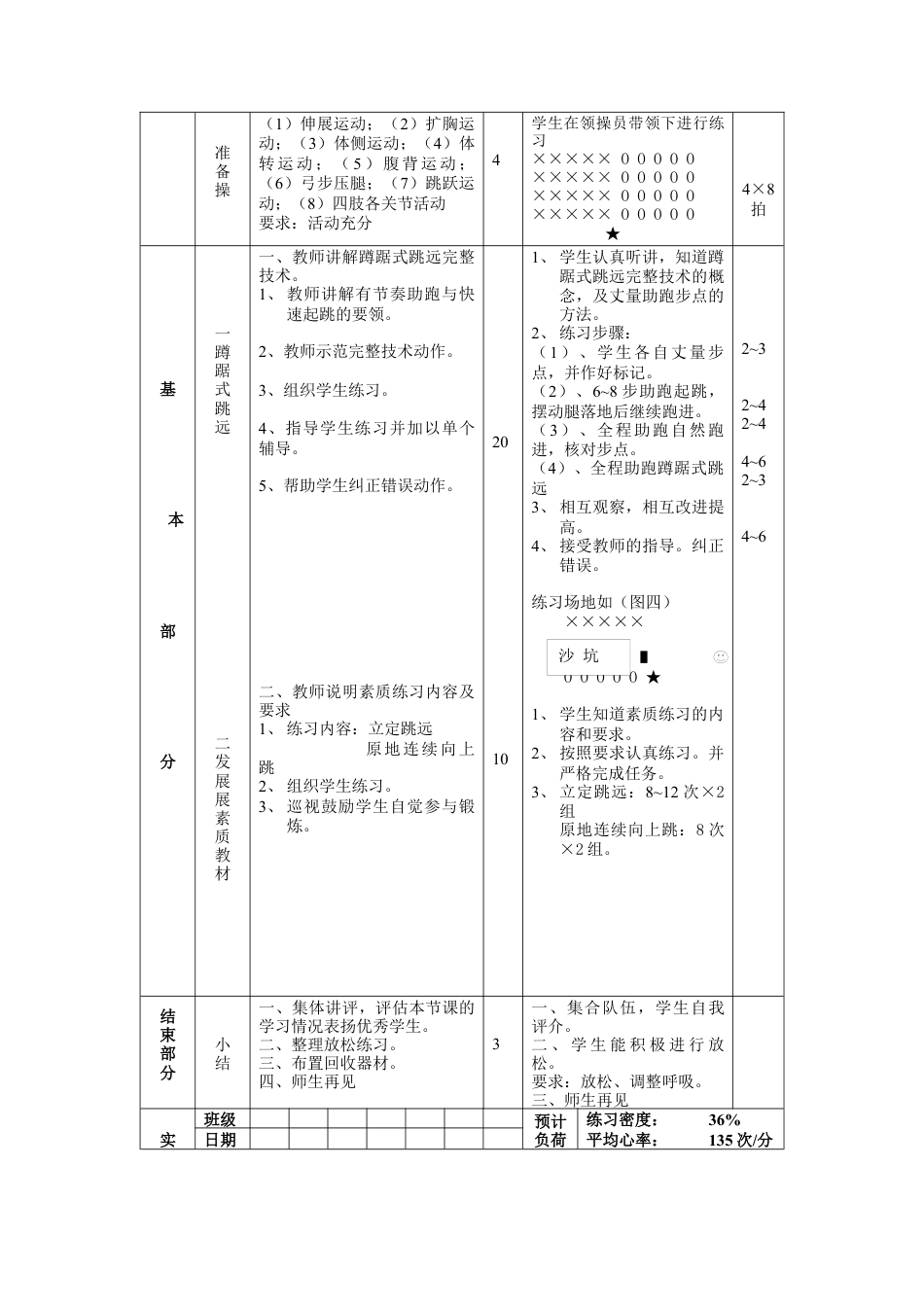 初三《体育与健康》教案-第6次课.docx_第2页