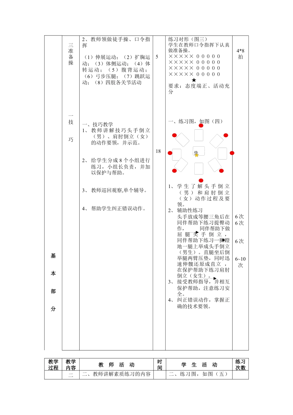 初三《体育与健康》教案-第10次课.docx_第2页