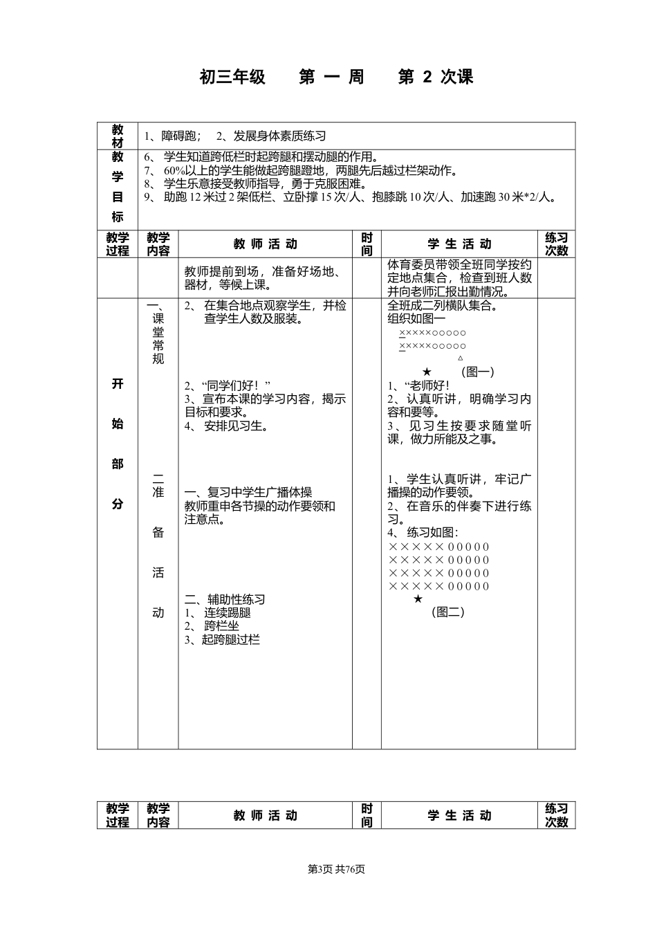 初三九年级体育课教案全集.docx_第3页