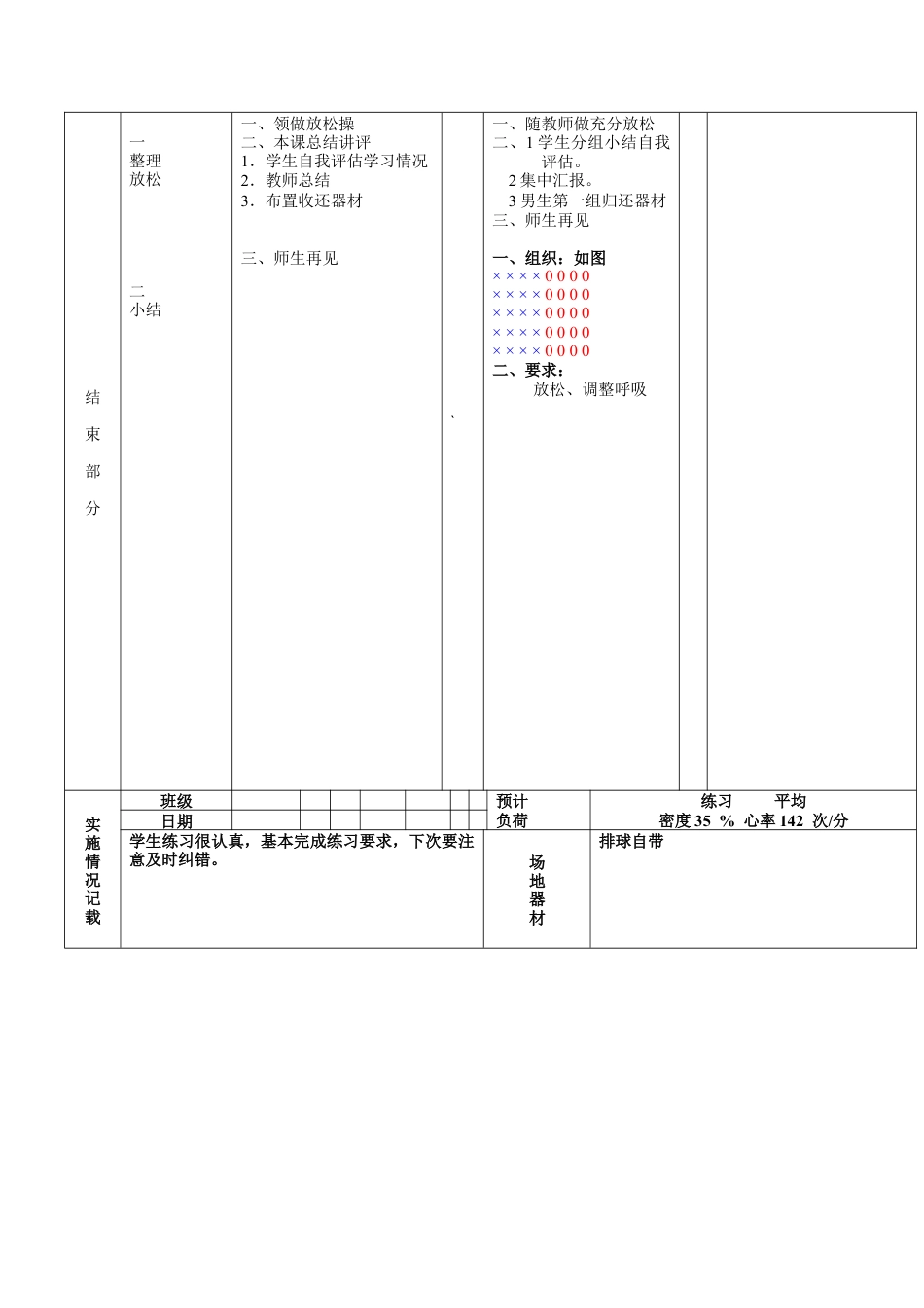初中八年级体育课教案第8周第1次课教案总15次备课教1.docx_第3页