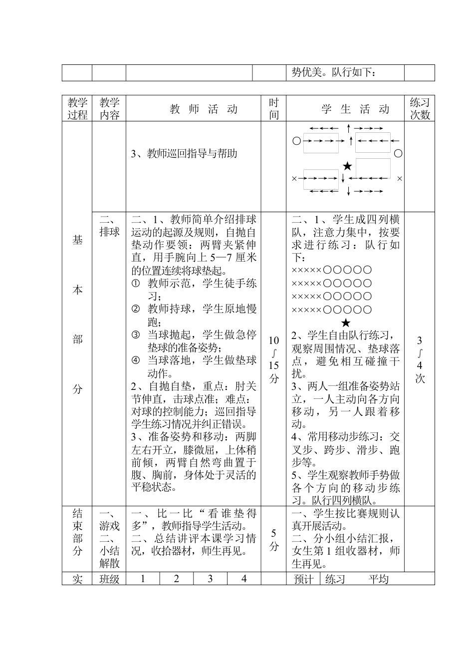 初中九年级体育课教案-教案5.docx_第2页