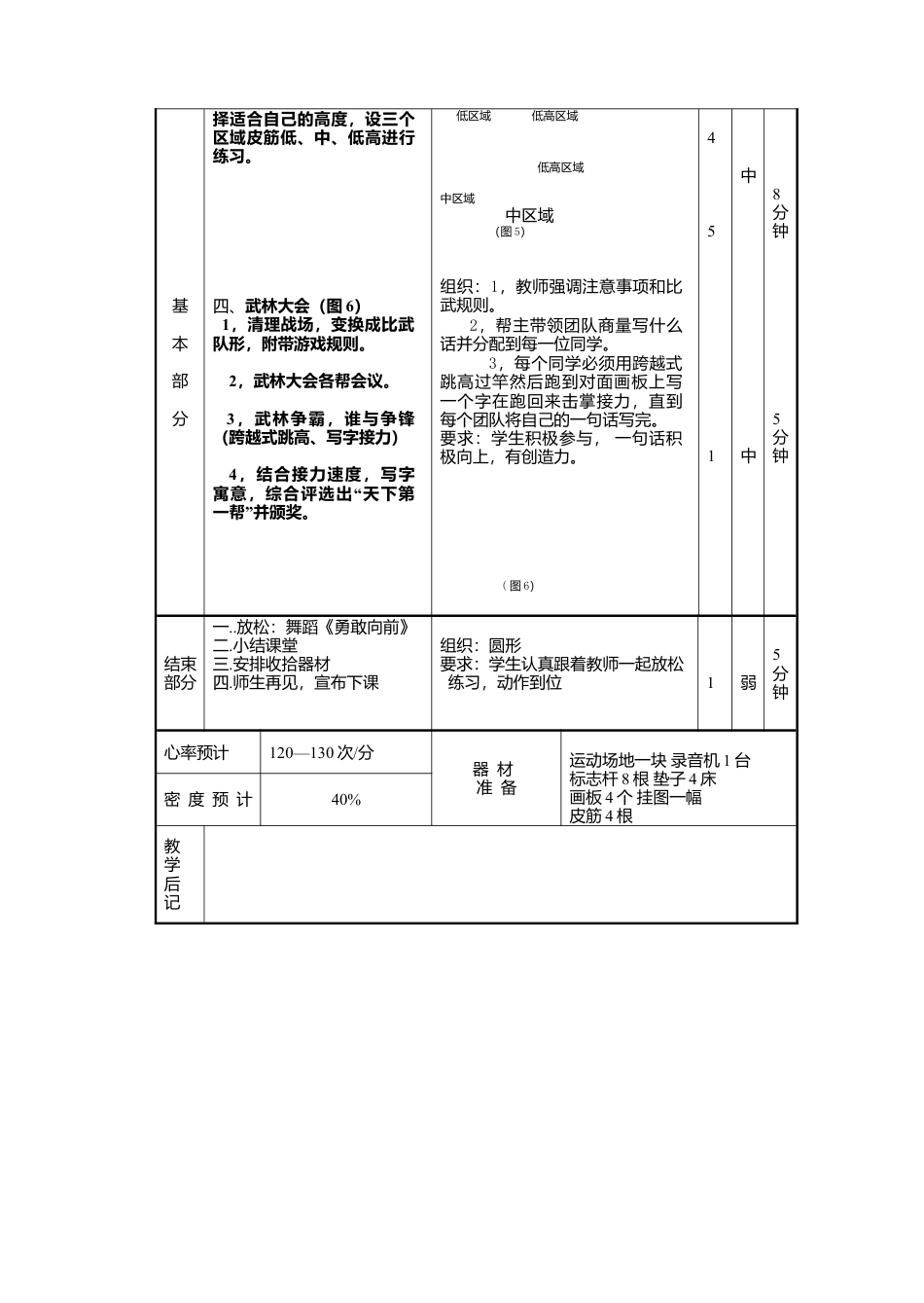 初中跨越式跳高教案.docx_第3页