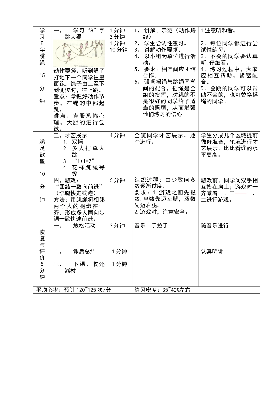 学校体育课教案八字跳绳.docx_第2页