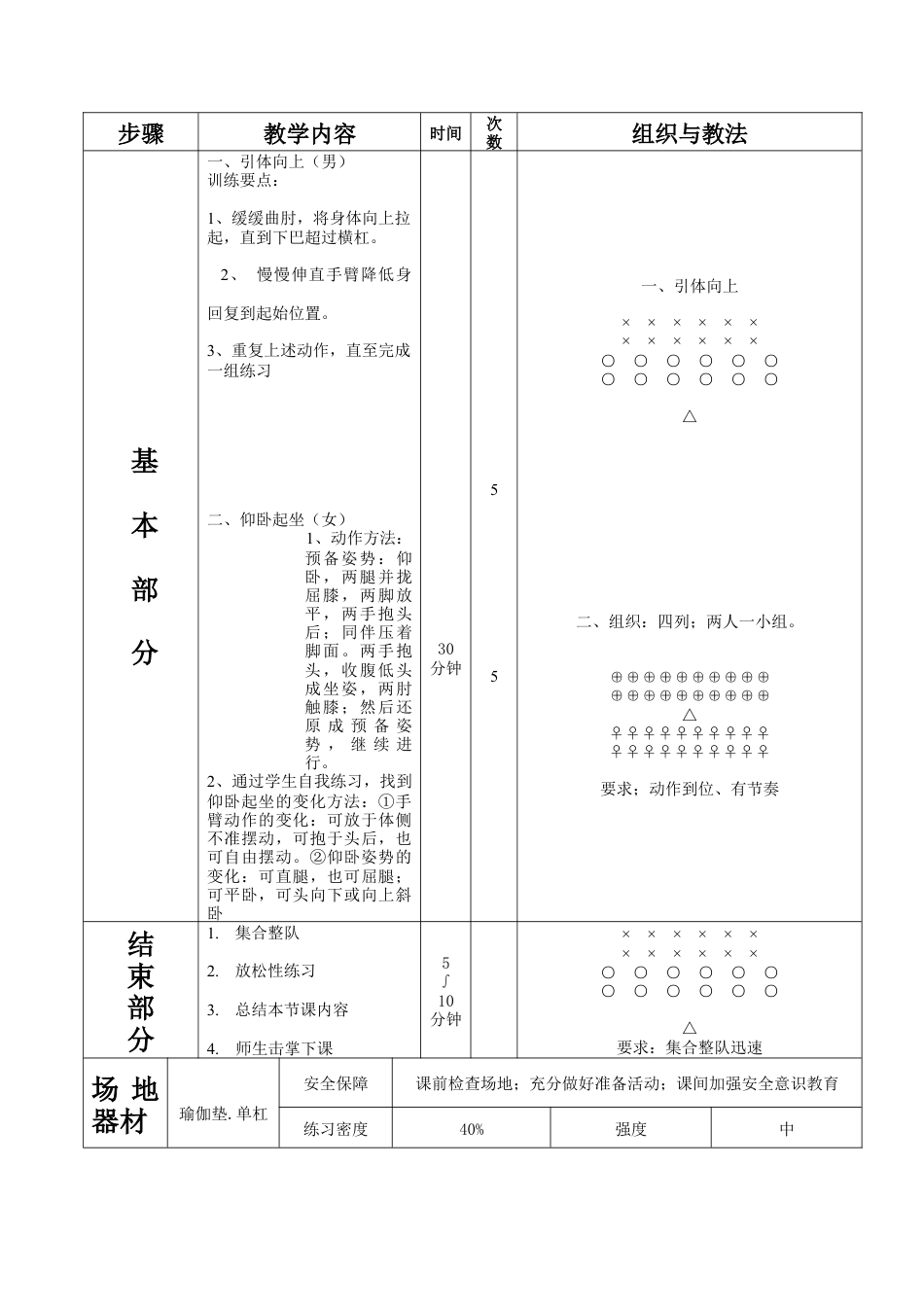 中学引体向上(男)仰卧起坐(女).docx_第2页