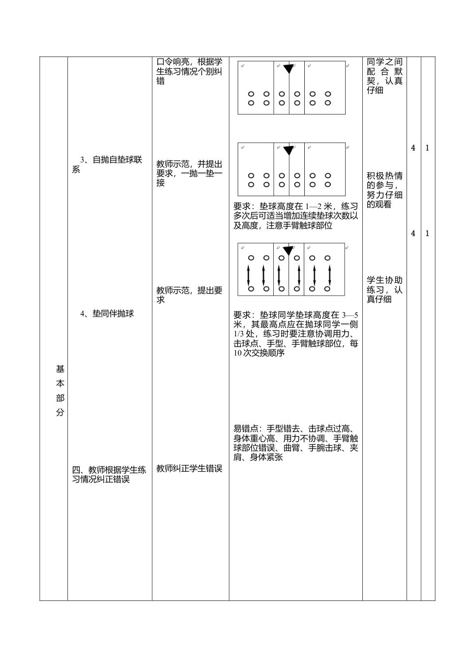1-小学排球教学教案.docx_第3页