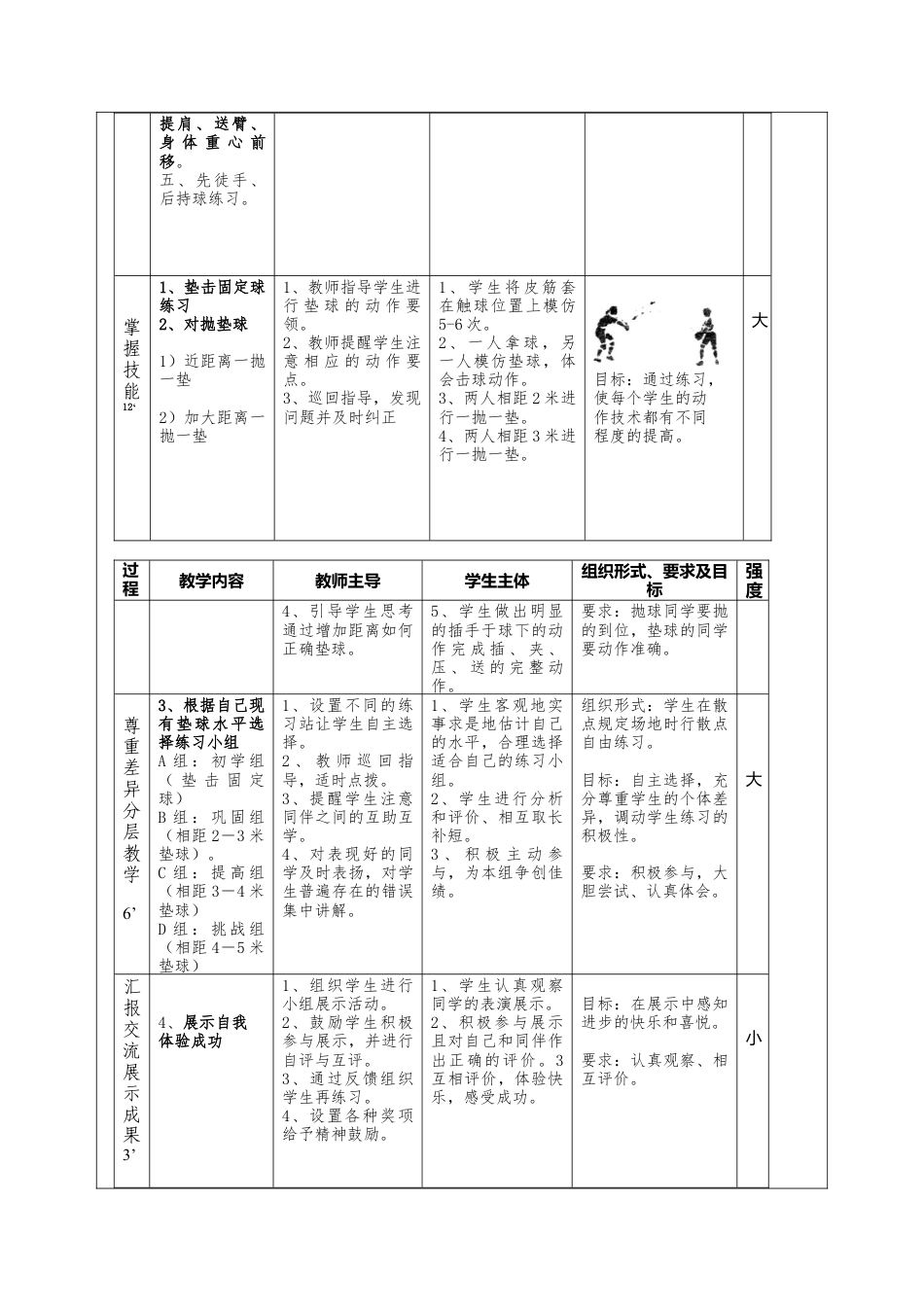 8-中小学排球正面教学教案（详细）.docx_第3页