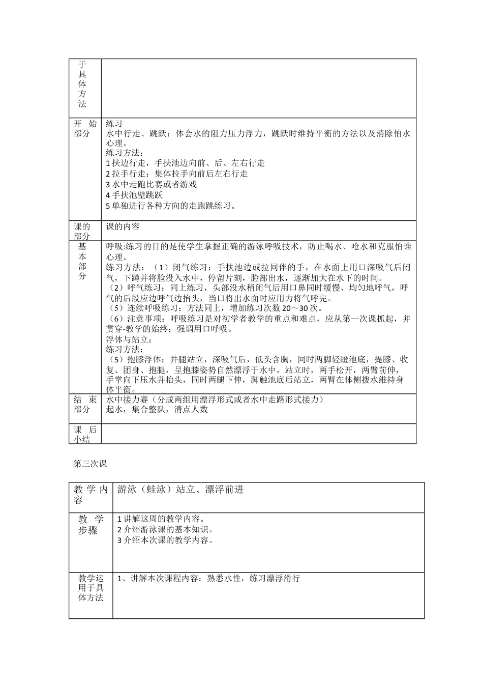 35-蛙泳教案（11课时）.docx_第3页