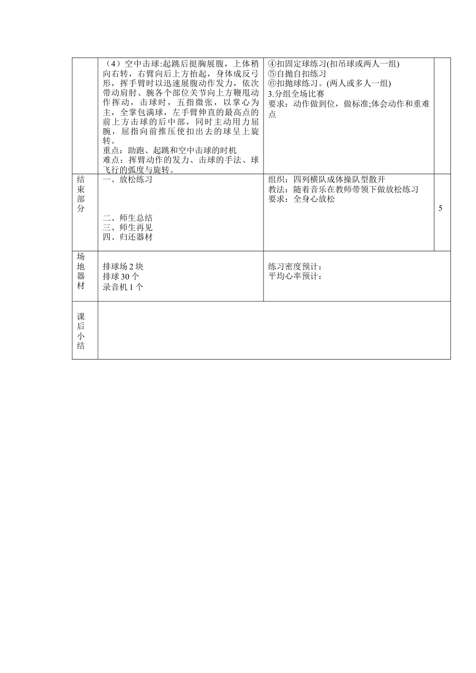 55-排球扣球教案2.docx_第2页
