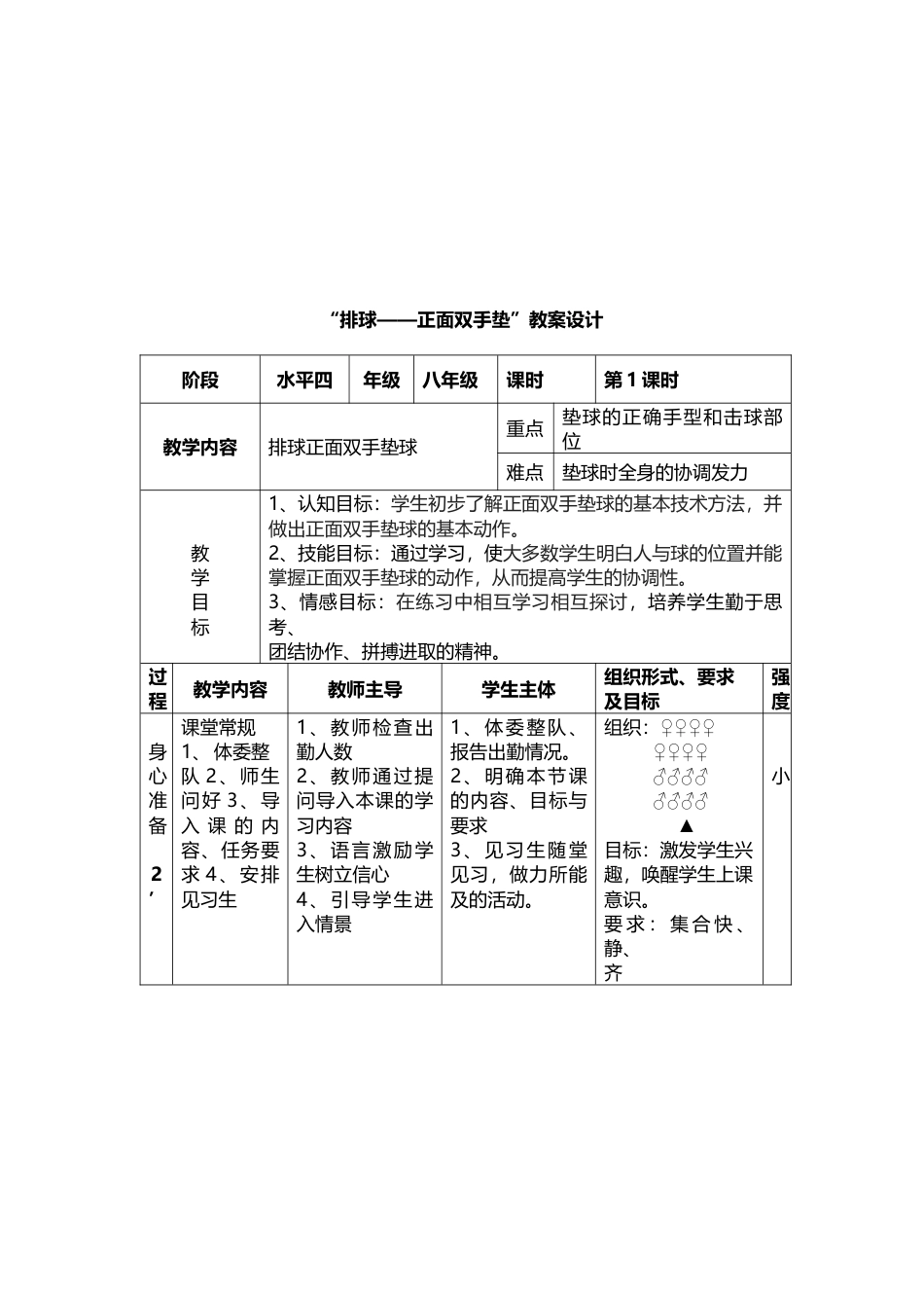 69-排球正面双手垫球教学设计1.docx_第3页