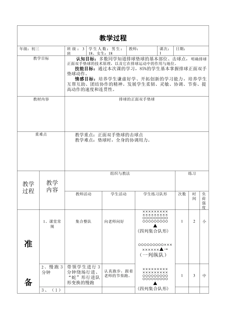 70-排球正面双手垫球教学设计2.docx_第2页