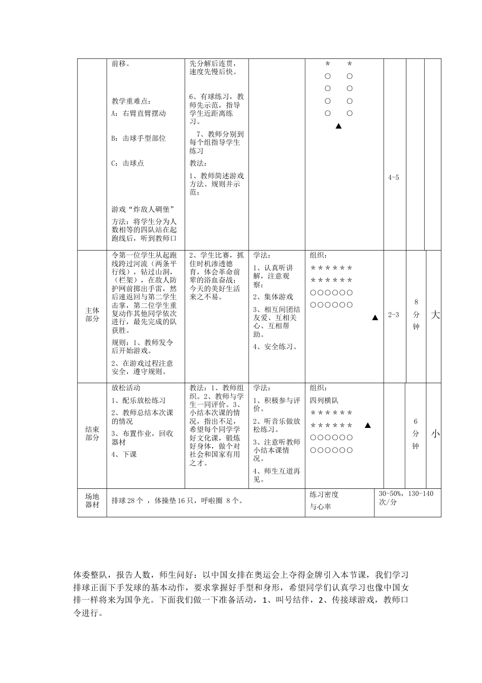 72-排球正手下手发球教案.docx_第2页