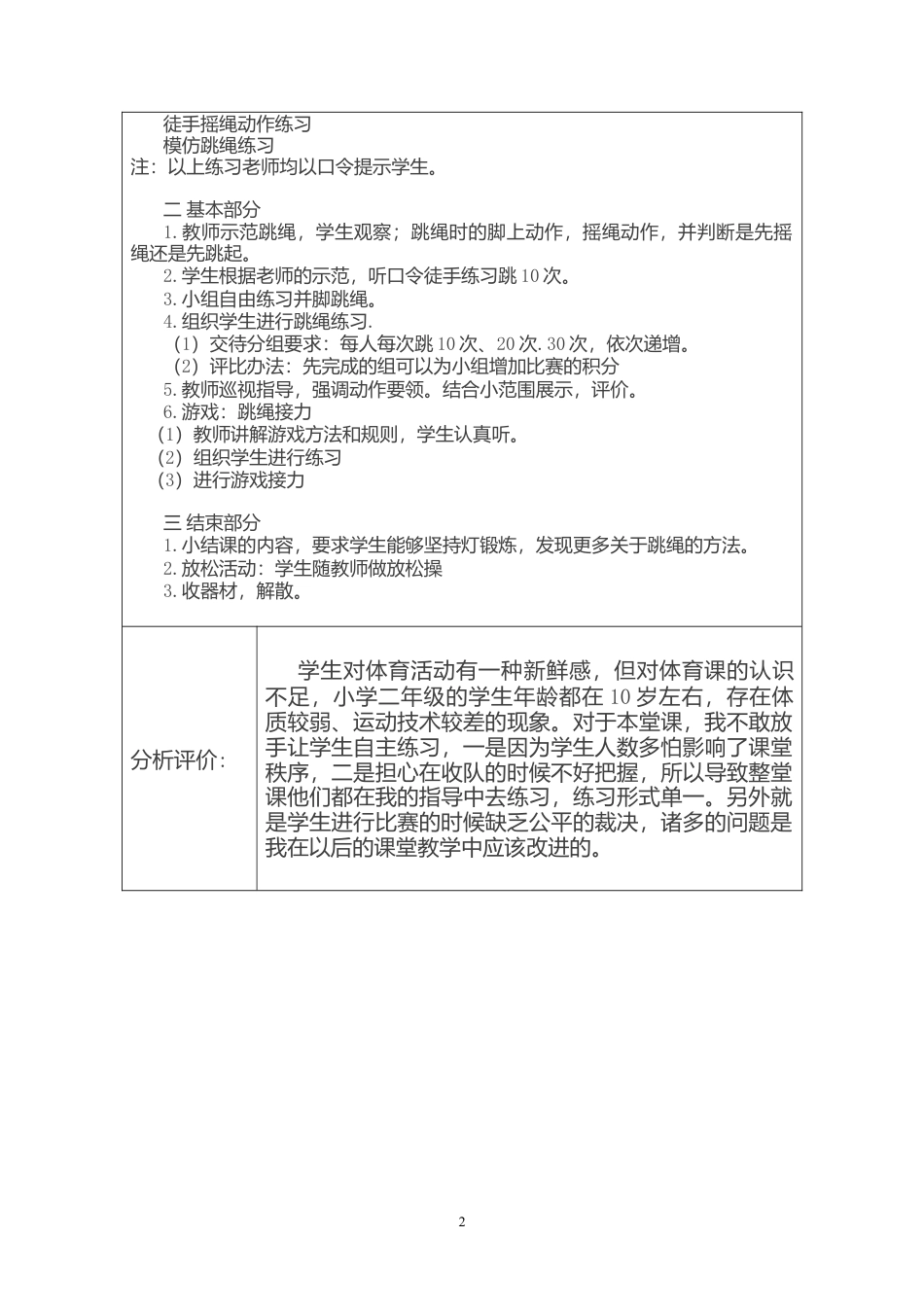 二年级体育跳绳教案.docx_第2页