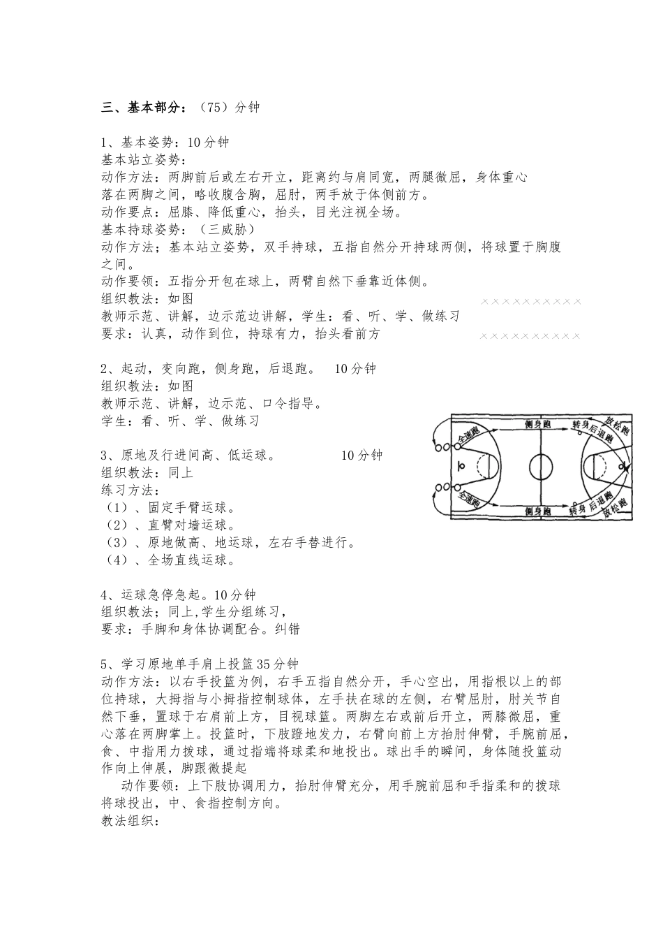 篮球技术课教学授课教案（非常详细）.docx_第2页