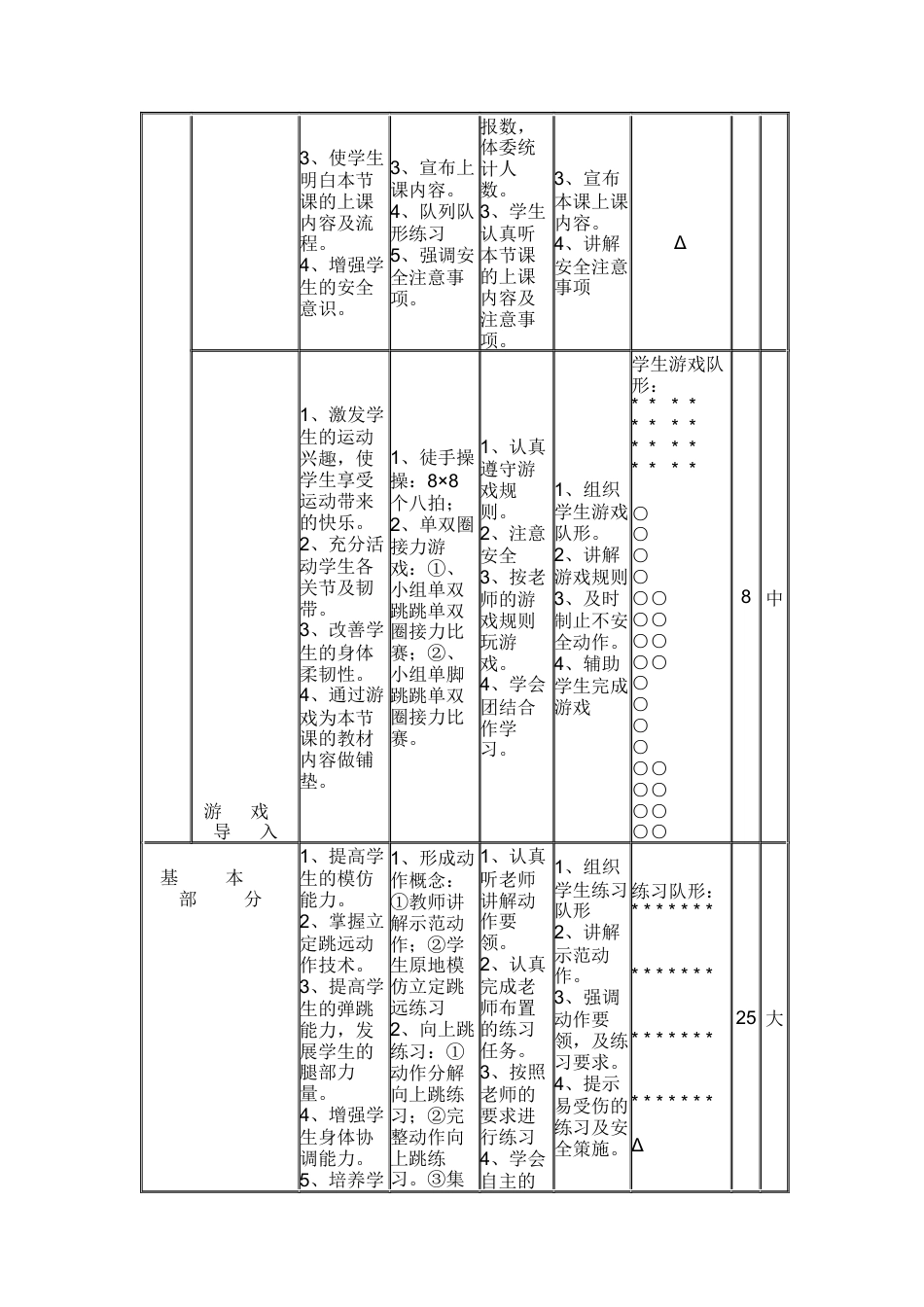 立定跳远跳教学方案（水平二）.docx_第3页