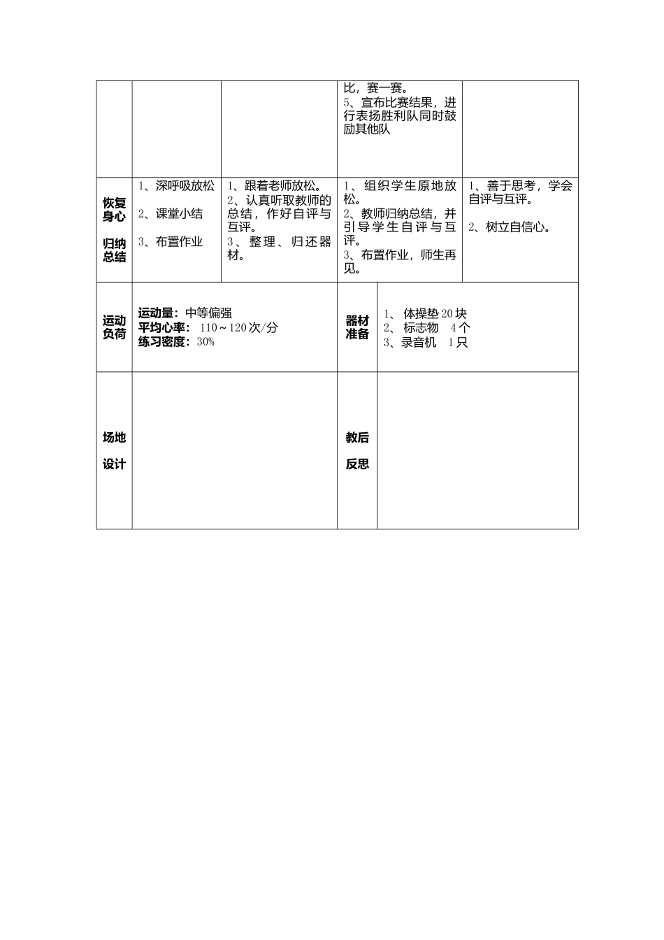 水平二(三年级)蹲踞式跳远教学设计.docx_第3页