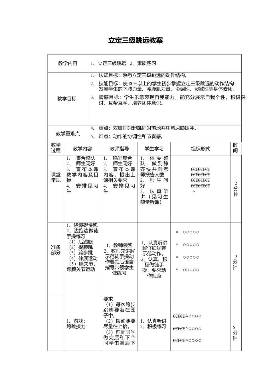 体育立定三级跳远新教案.docx_第1页